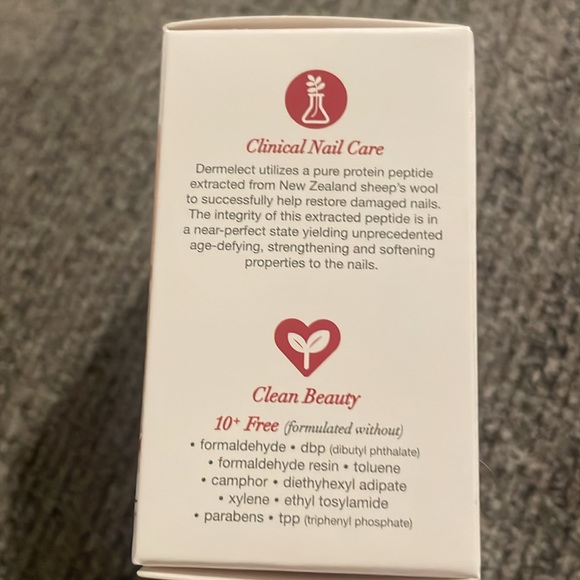 Der Me Lect Transfix Finger Nail Restore & Repair Base Coat Polish Acrylic Gel - Picture 2 of 3